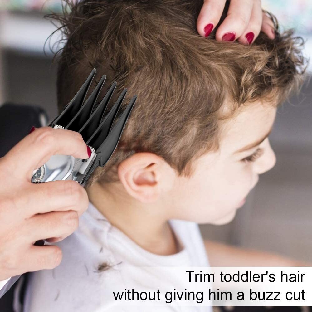 Combo Size 10 12 16 (1.25 1.5 2 In) Hair Clipper Comb Guard Guide Set Fits Wahl