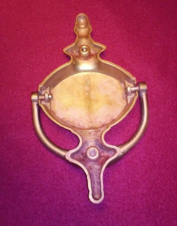 1960s Front Door Classic Knocker Solid Brass