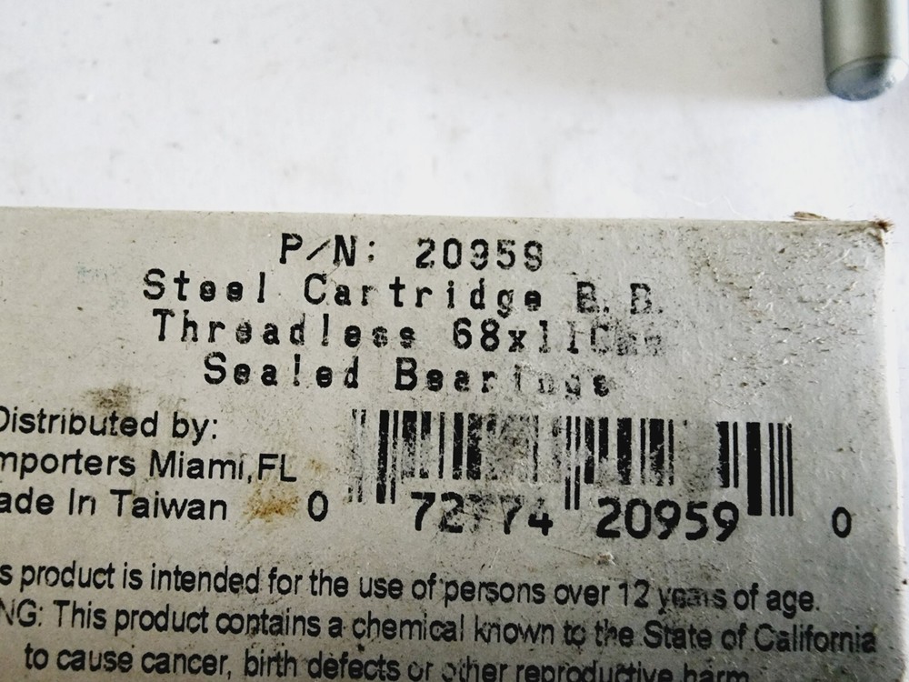 YST Sunlite 20959 68 x 110mm Bottom Bracket