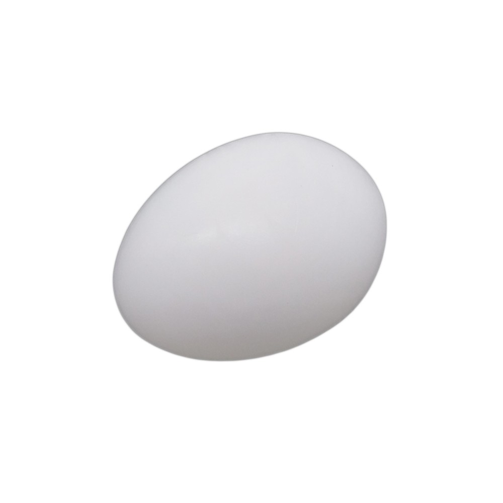 10x Solid Plastic Fake Dummy Egg Artificial For Pigeons White 1.5"x1.1"