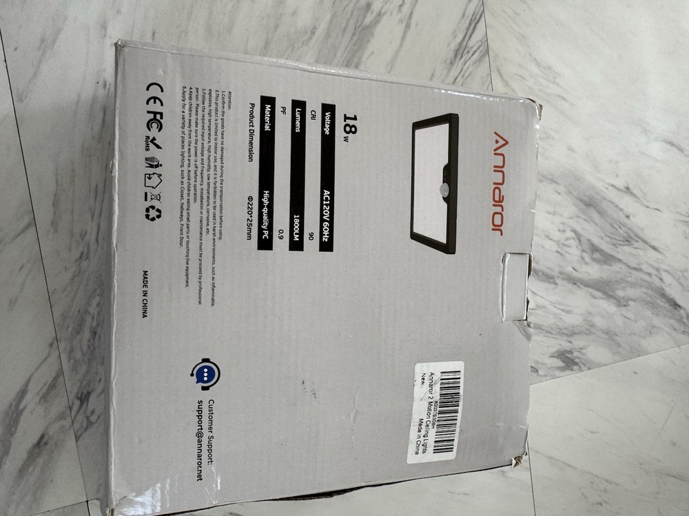 Annaror Motion Light 2 Pack New! FREE SHIPPING