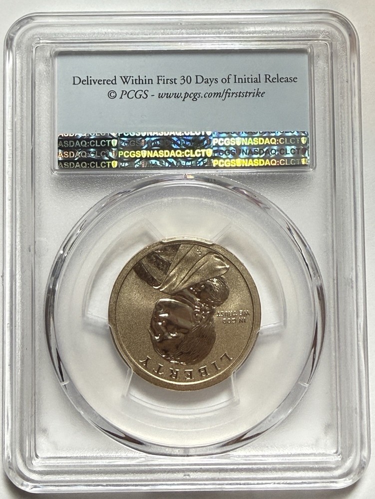 2016-S Enhanced Sacagawea "WARTIME CODE TALKERS" - PCGS SP69