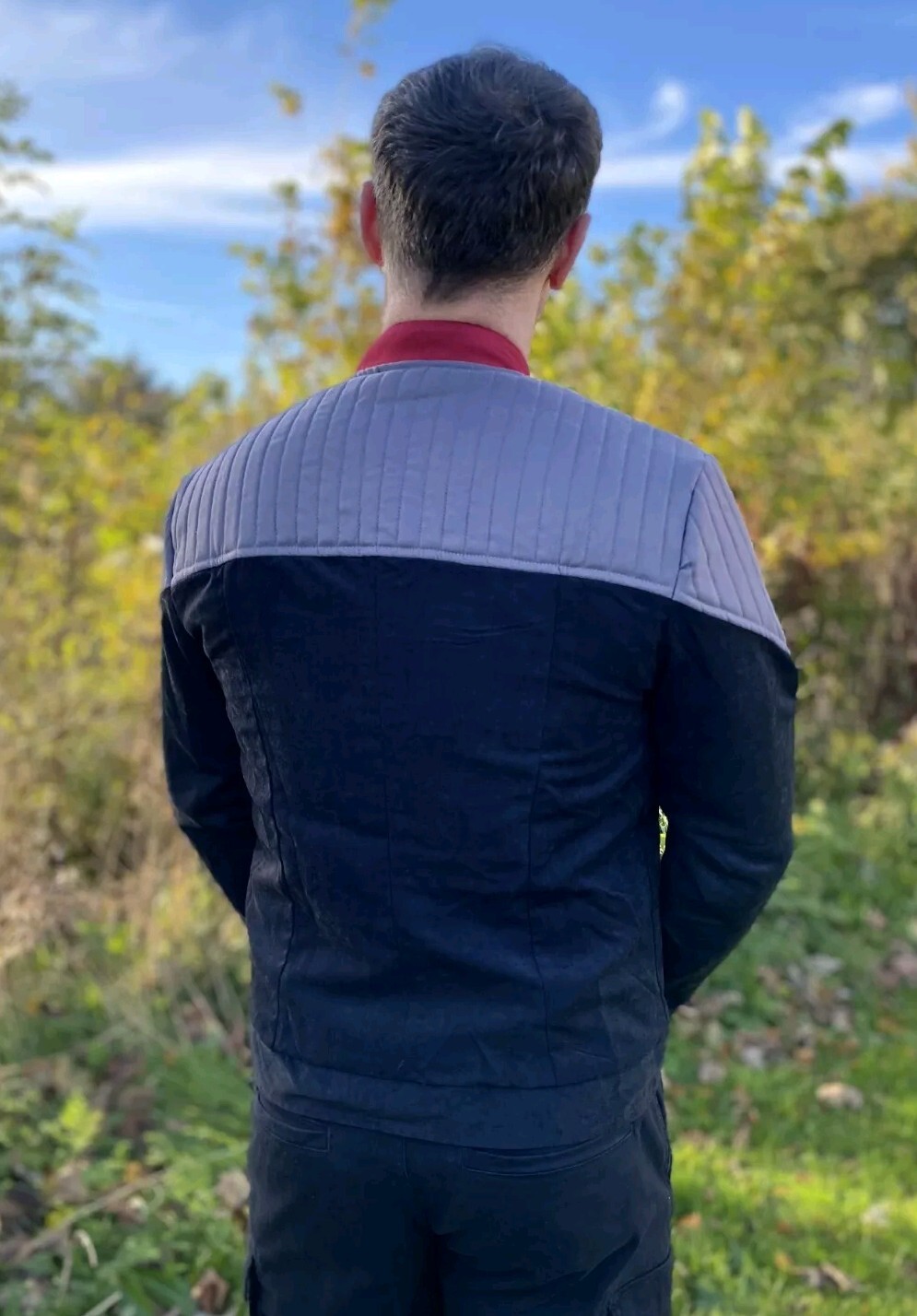 Star Trek First Contact DS9 Starfleet Captain's uniform Picard Sisko Costume