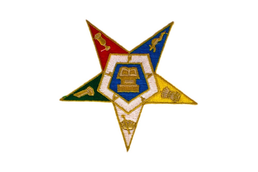 OES Masonic Order Of The Eastern Star Patch
