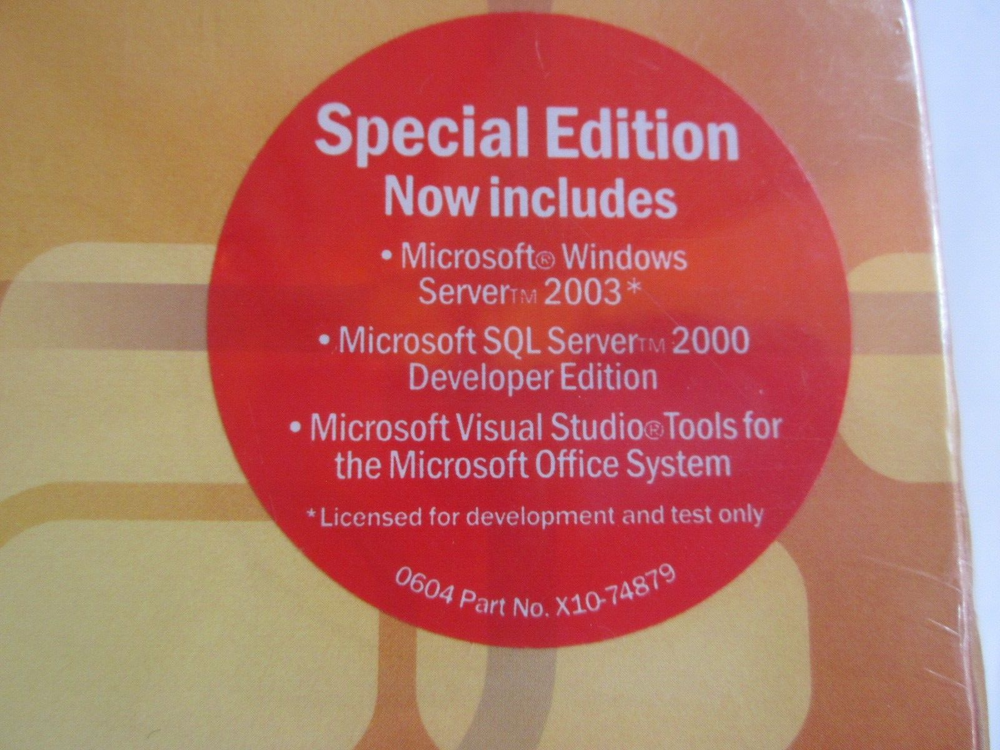 NEW Visual Studio .Net 2003 Professional Full Retail Version Includes SQL/SERVER