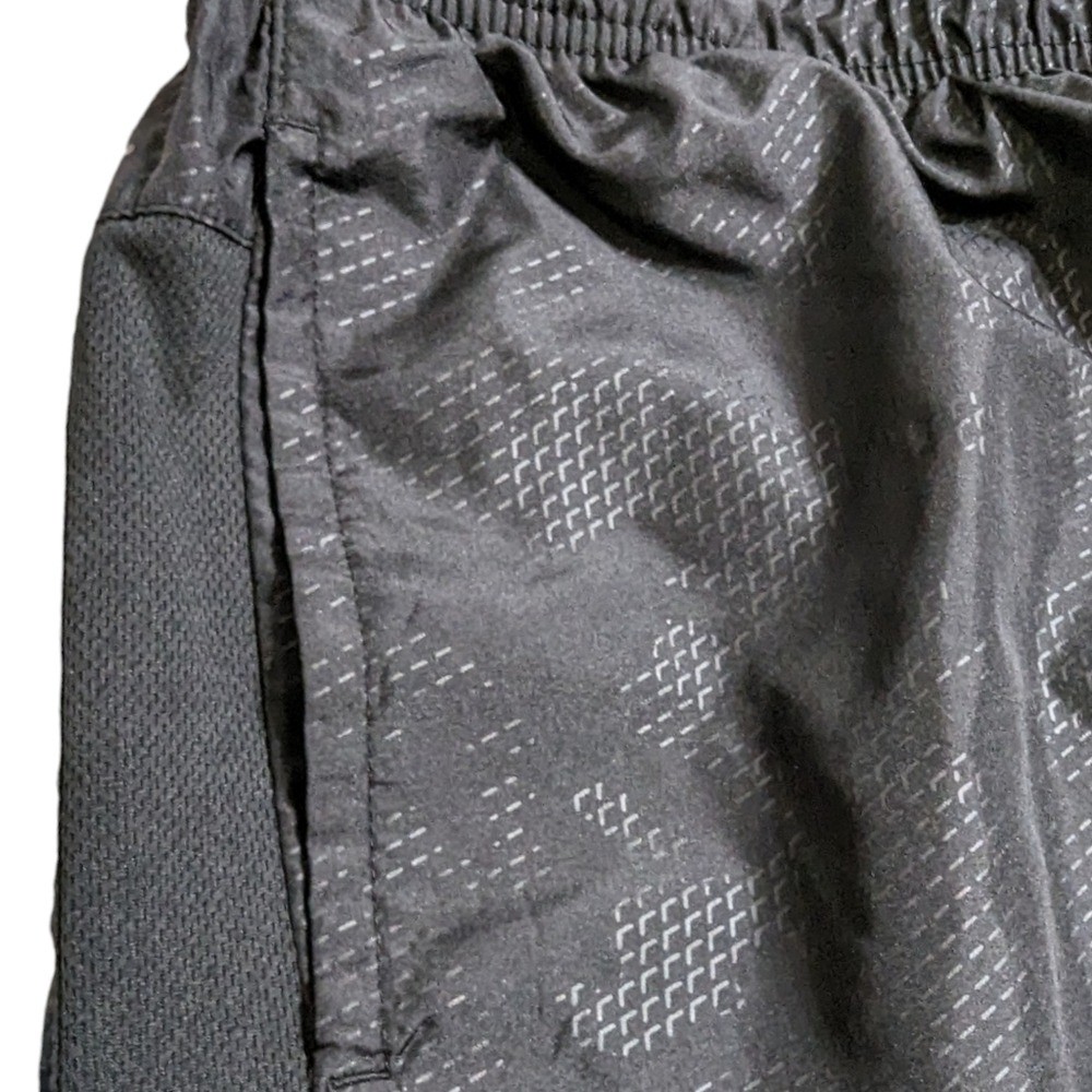 Layer 8 Qwick Dry Pull-on Black Drawstring Shorts Size L (M308)