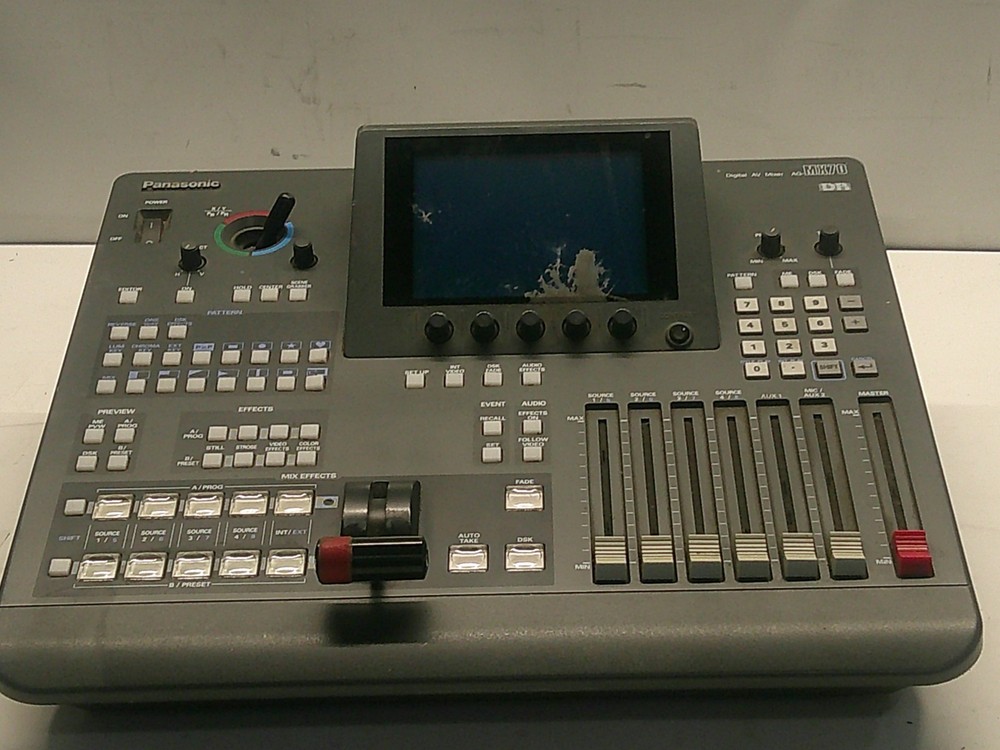 Panasonic digital av mixer ag-mx70