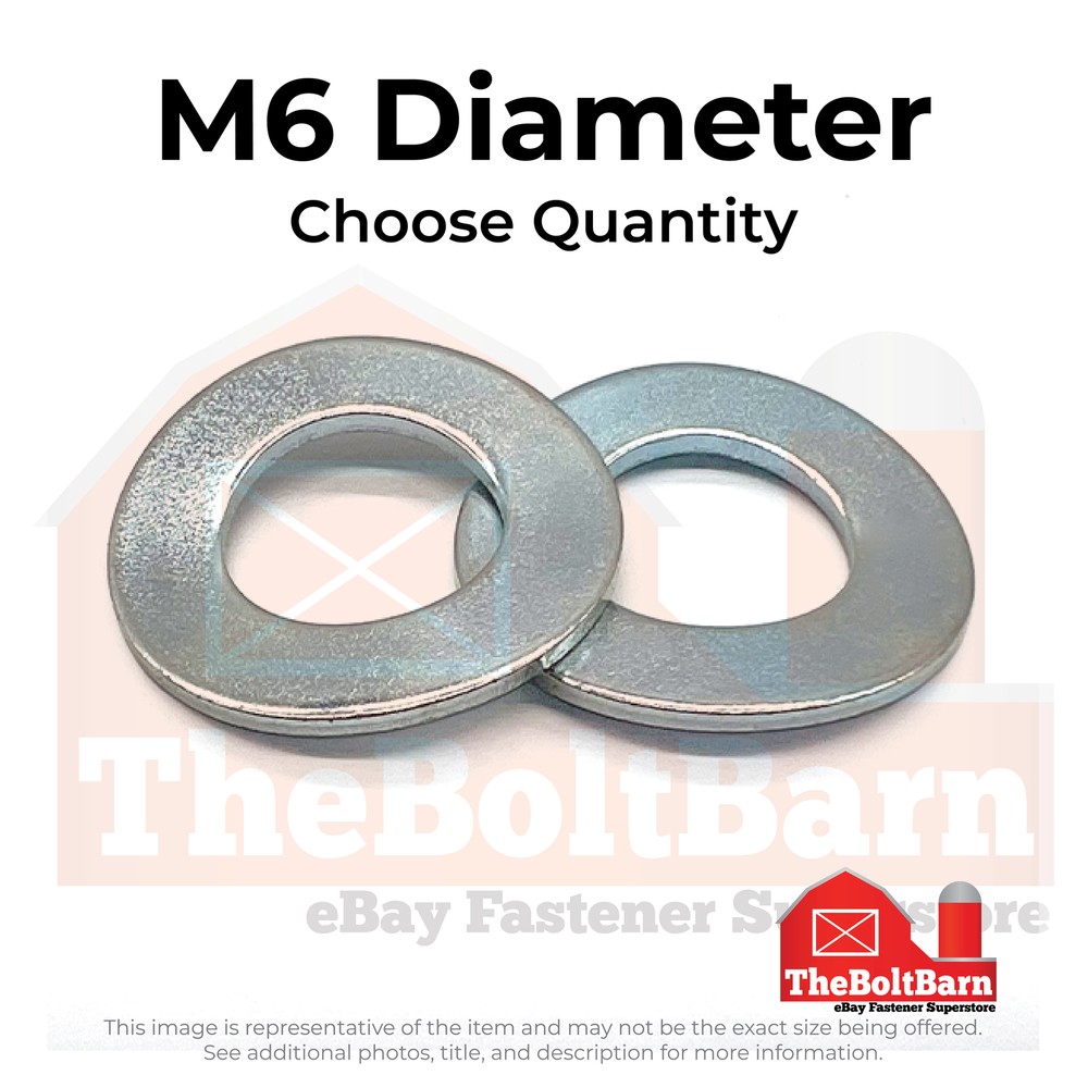 M6 Class 12 Wave Spring Washers Plain (Pick Quantity)