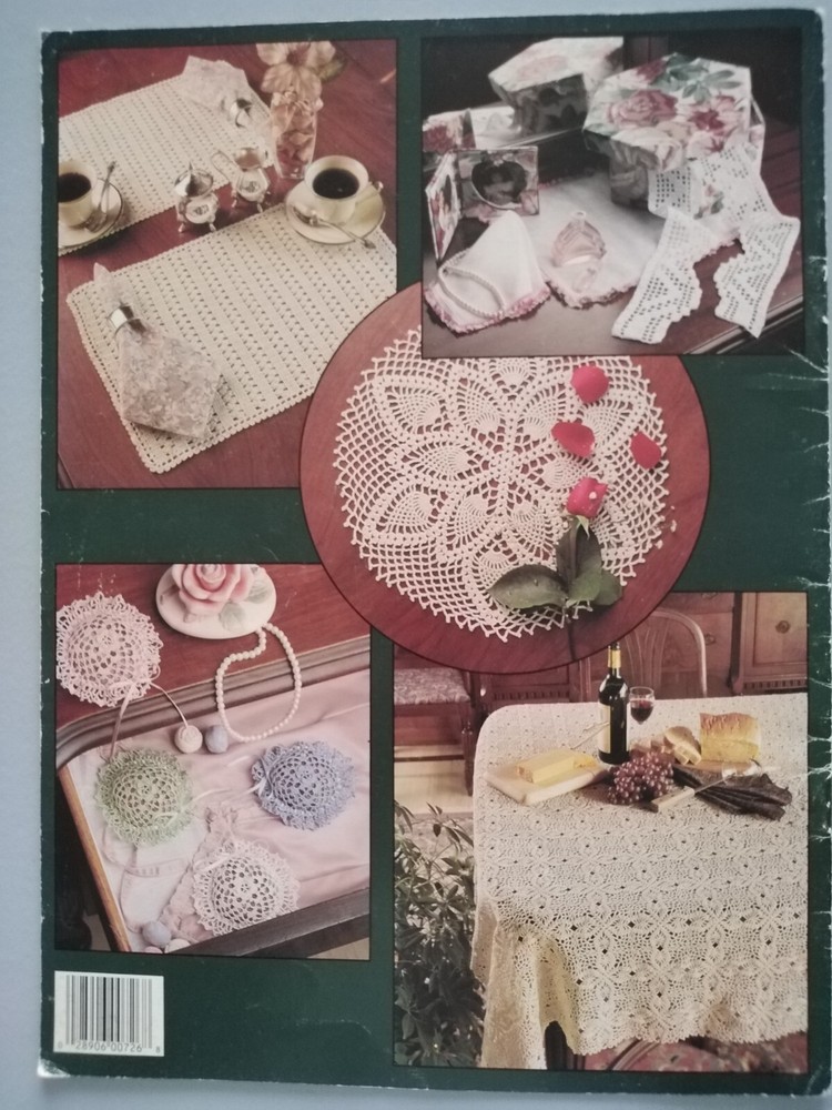 ALL ABOUT THREAD, Tips, Techniques, Designs - LEISURE ARTS Crochet Pattern 726