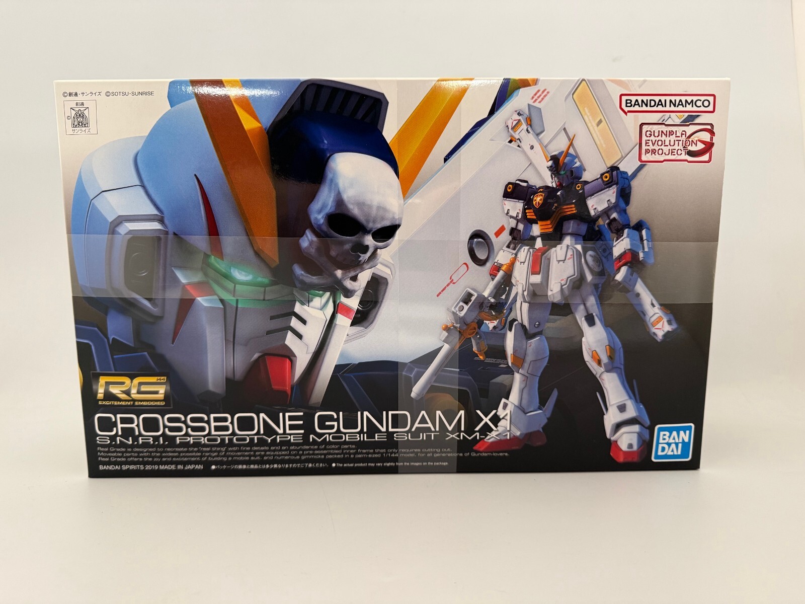Bandai Gundam 1/144 RG #31 XM-X1 Crossbone Gundam X-1 Model Kit NEW