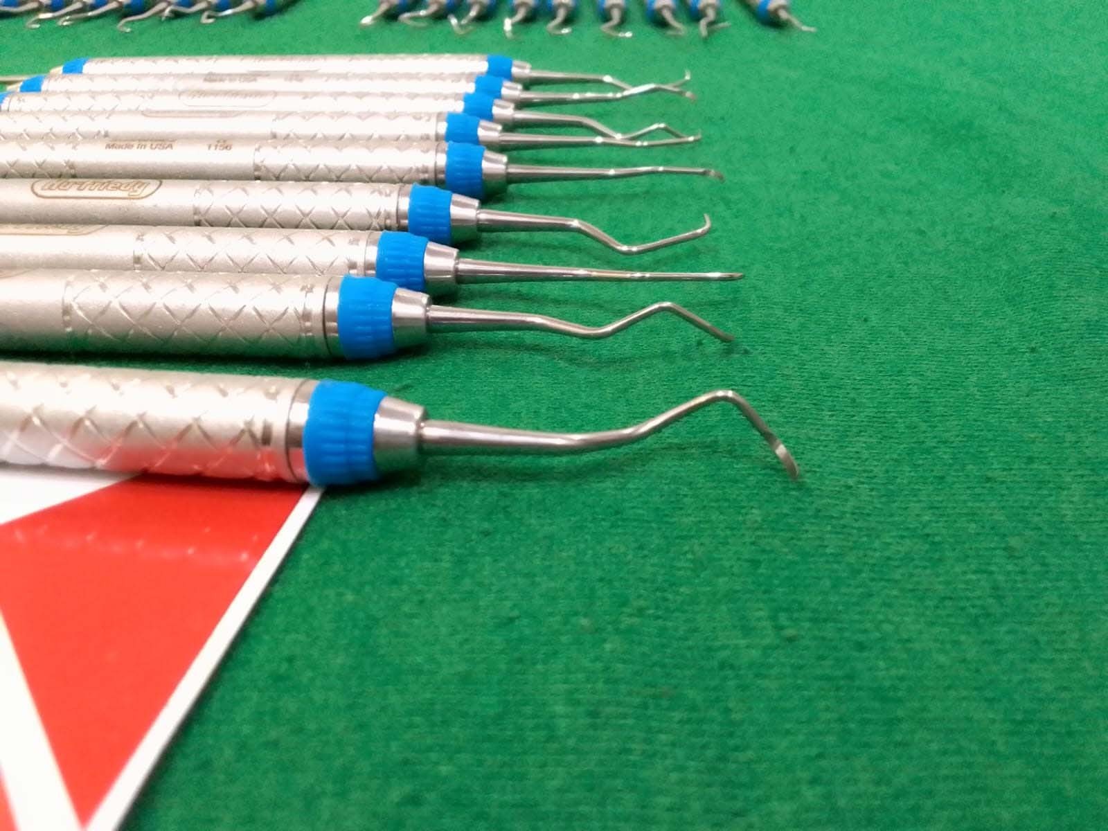 HU-FRIEDY Dental Rigid Gracey Curette SET OF 9 EverEdge 2.0 #9 Handle