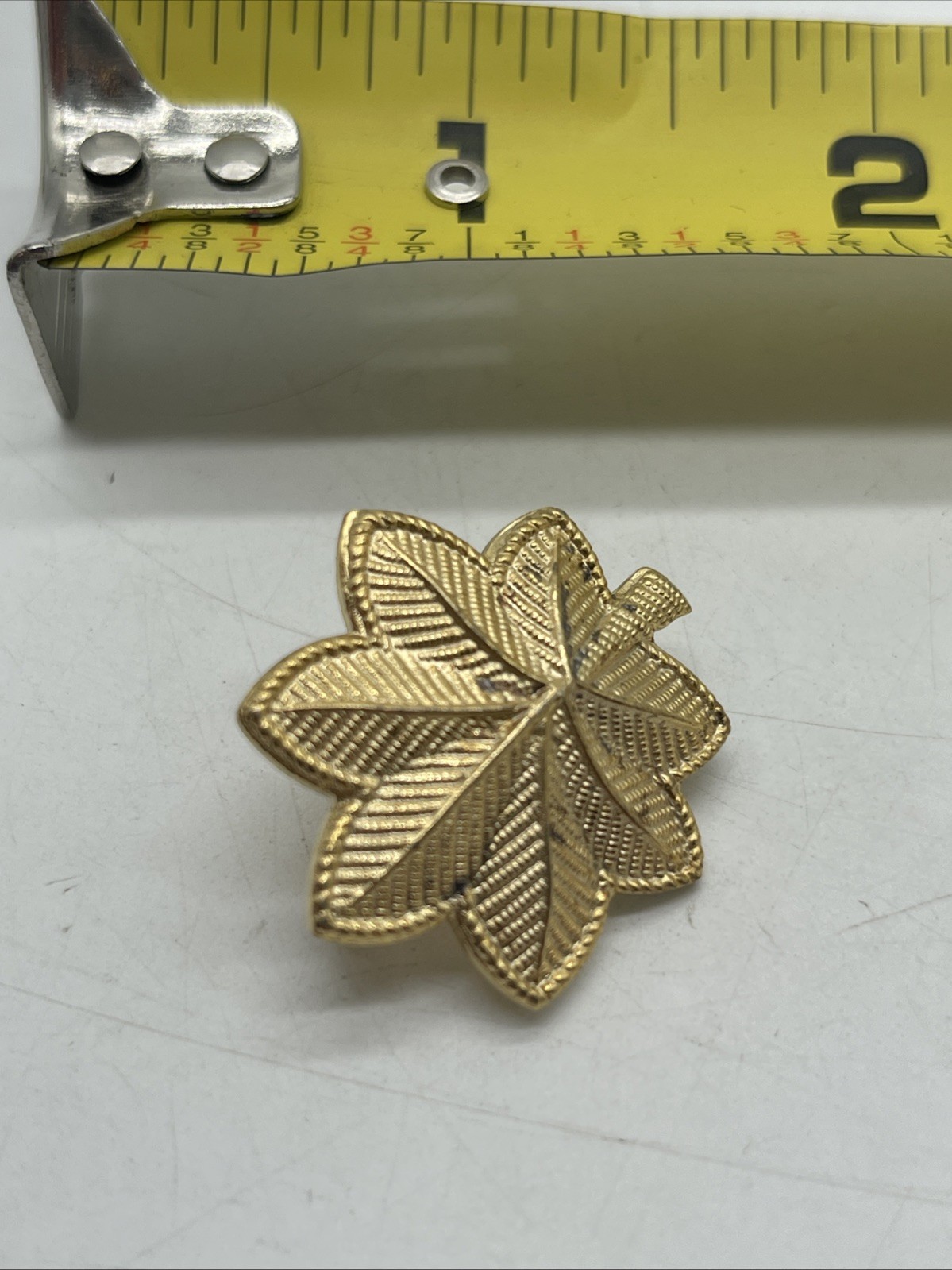 U.S. Military Army Air Force Major Officer Rank Insignia Collar Device Pin x1