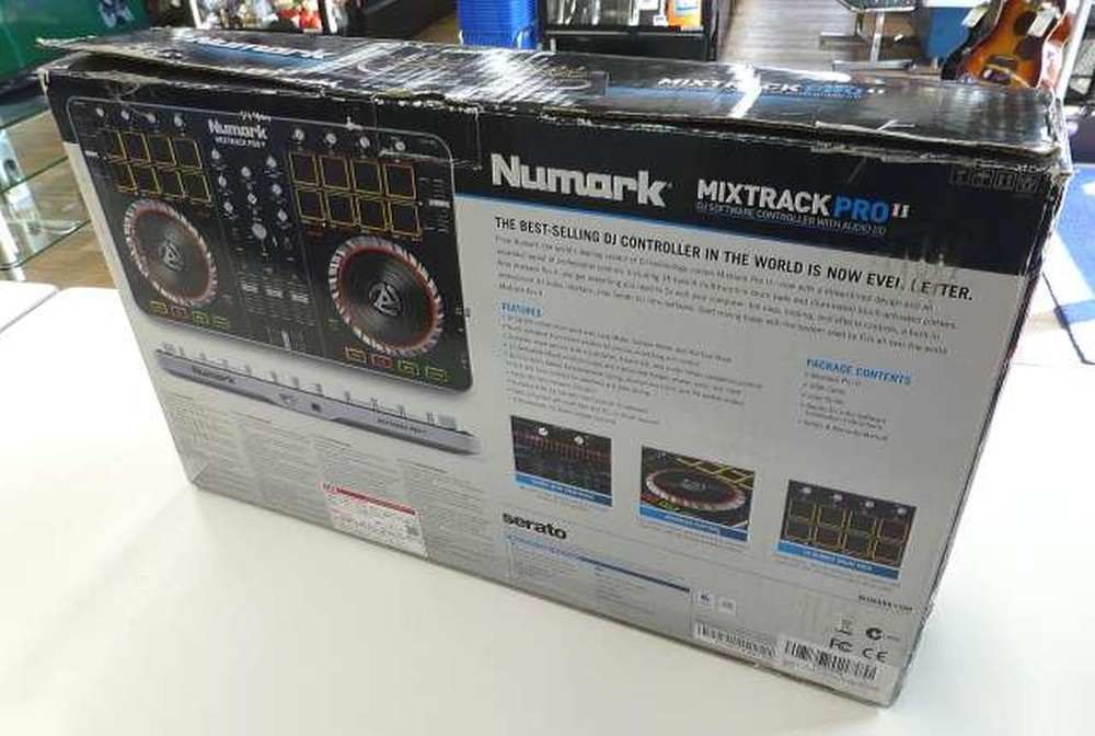 NUMARK Mixtrack Pro 2-Channel DJ Controller Serato Built-In Audio Interface-JPAN