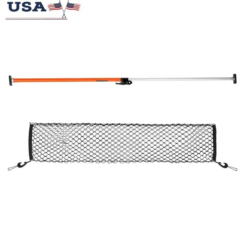 Adjustable Ratcheting Cargo Bar Telescopic Stabilizer Trucks Trailers SUVs New