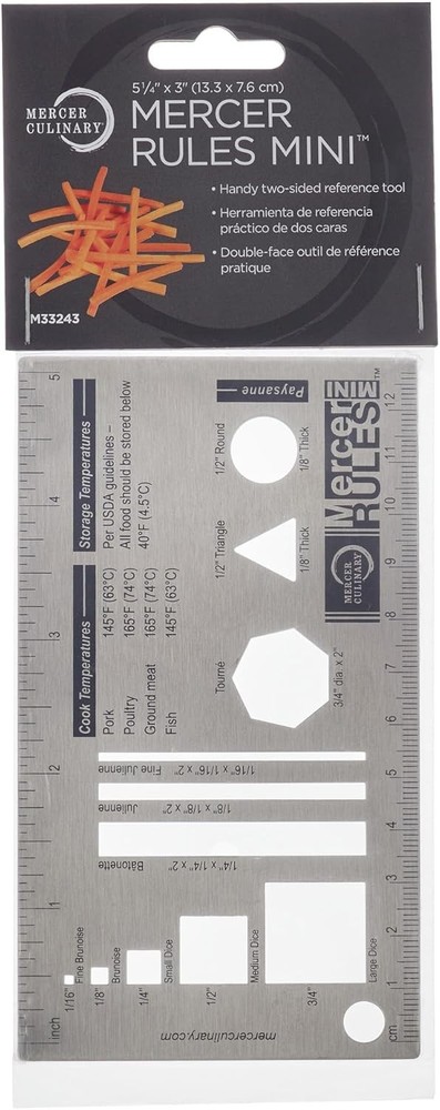 Mercer Culinary Mercer Rules Culinary Ruler, Mini