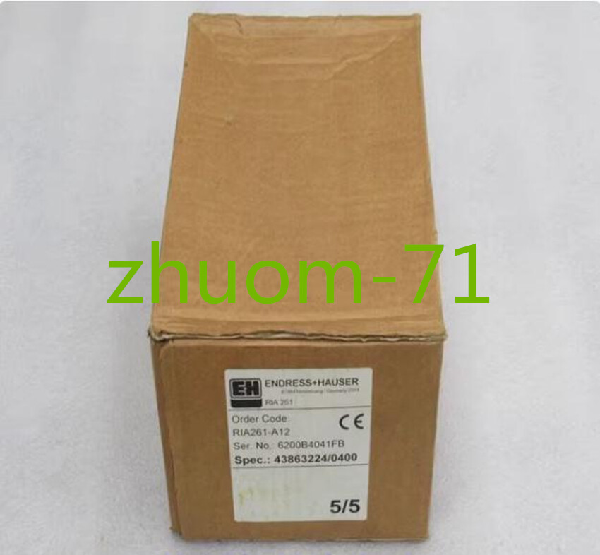 1PC  E+H pressure transmitter RIA261-A12