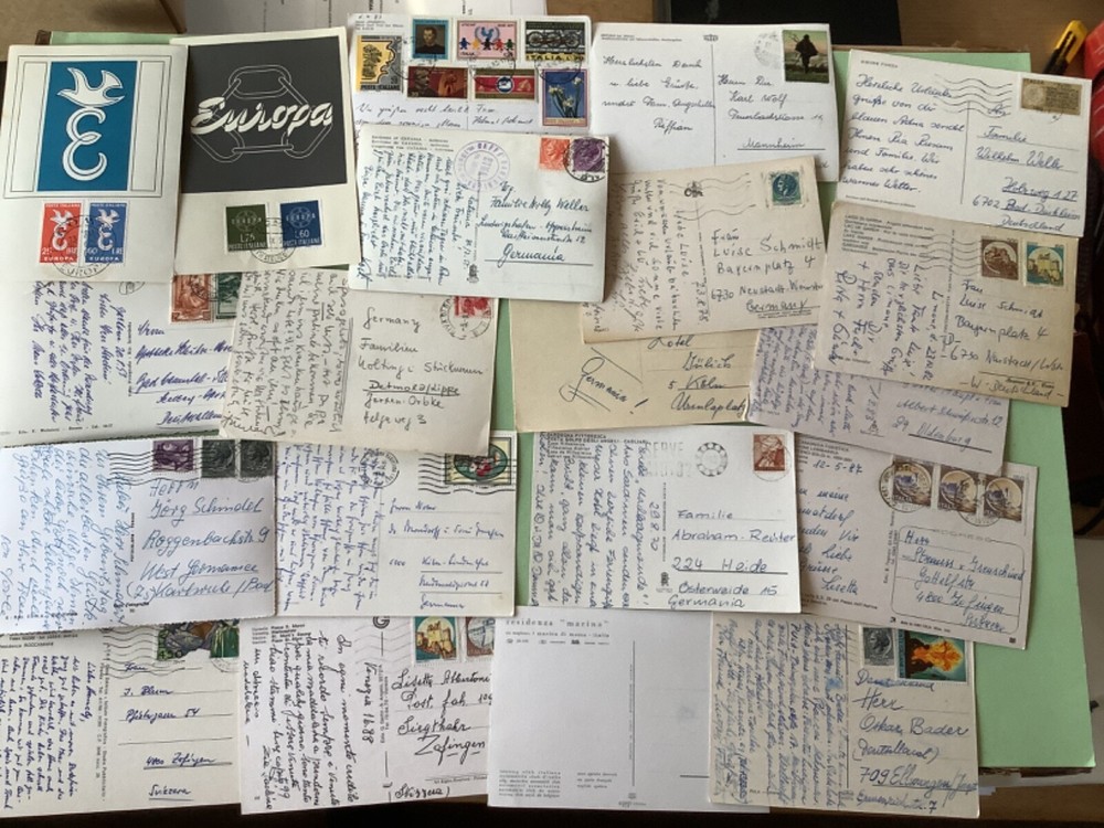 Italy collection postal postcards 20 items Ref A2038