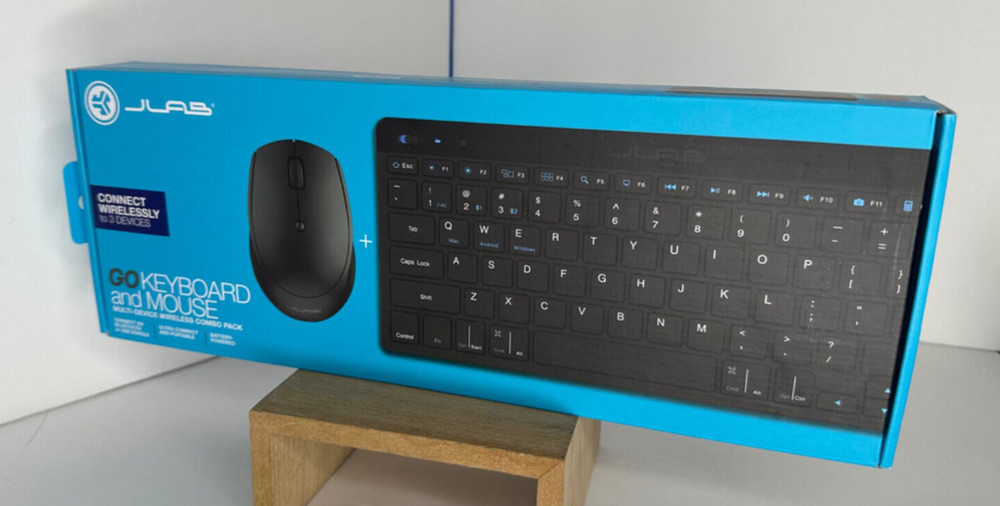 JLab GO Wireless Keyboard & Mouse - Multi Device, Compact & Portable, Brand New!