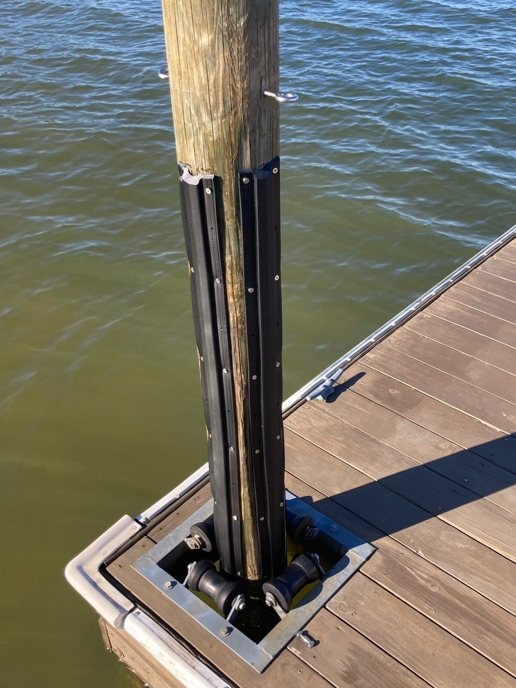Piling-Guard dock or pier protector and bumper - 8 foot long strips