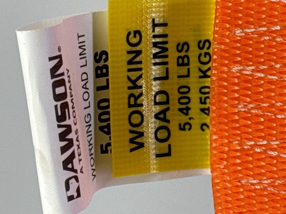 4"X30' Heavy Duty Winch Strap with Flat Hook 4 Pack