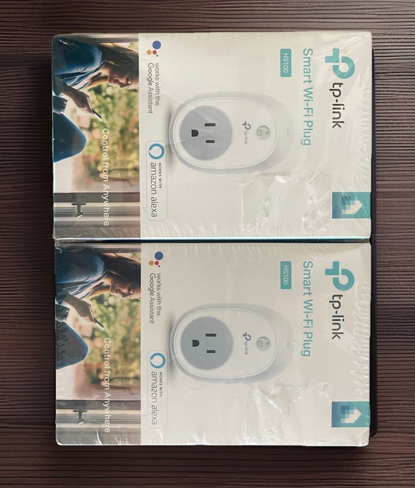 TP-Link HS100 Wi-Fi Smart Plug Kit - Twin Pack