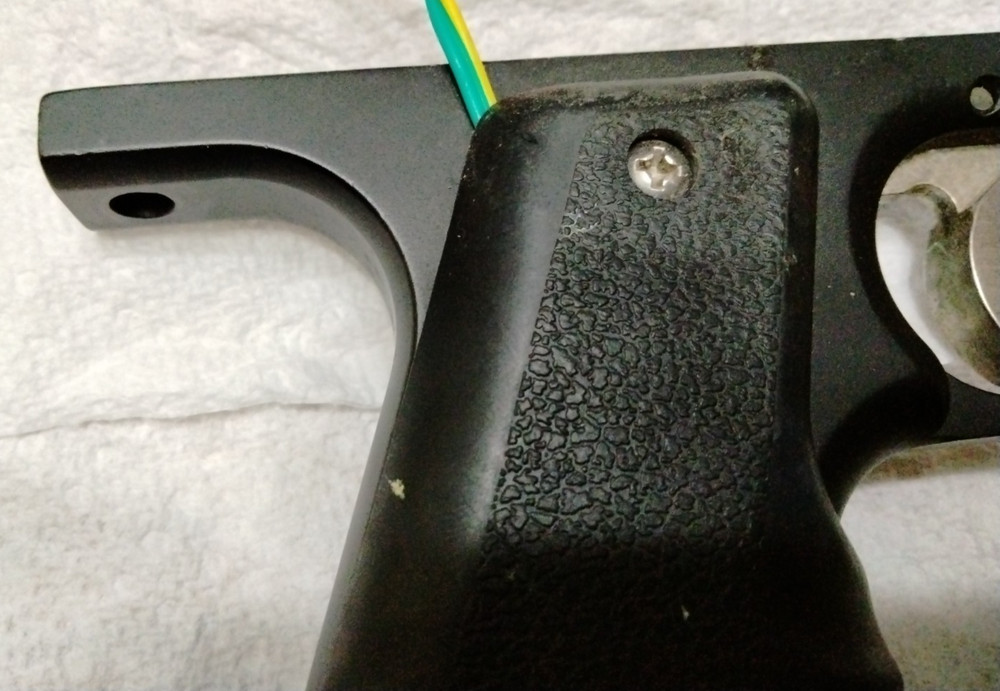 Benchmark Single Trigger Automag Frame Paintball Grips Micro Switch Mod