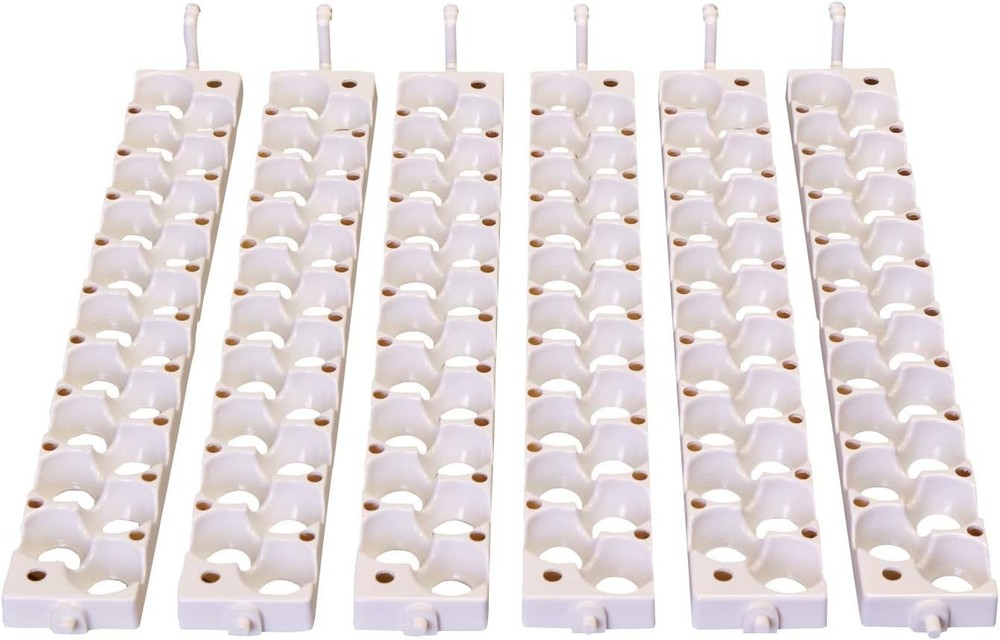 Space-Efficient Quail Egg Turner Rails with 120 Egg Capacity - Easy to Use
