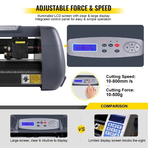 Vinyl Cutter Machine Computer Windows Software 14Inch Printer Cutting Plotter