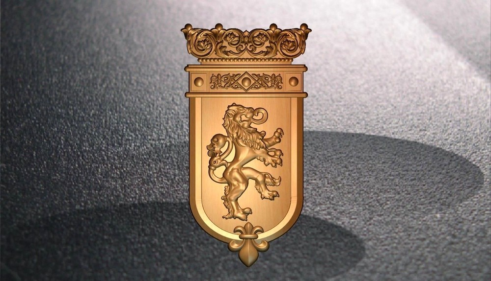 3d STL Relief Model for CNC Machine (COA-084LR)