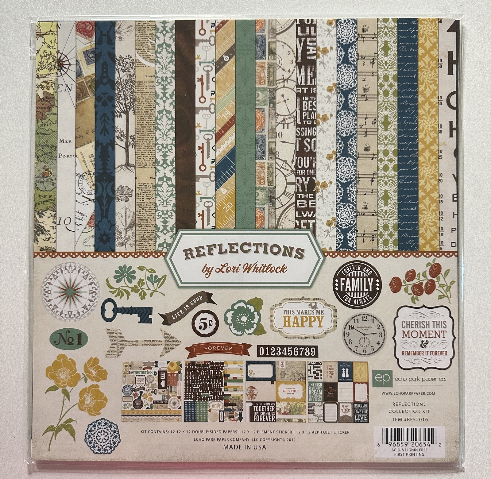 Echo Park 12 x 12 Paper Pack Multiple Variations Available-You Choose