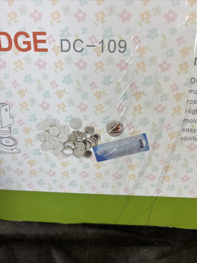 DC Badge DC-109 Button Badge Making Machine NOB 58mm