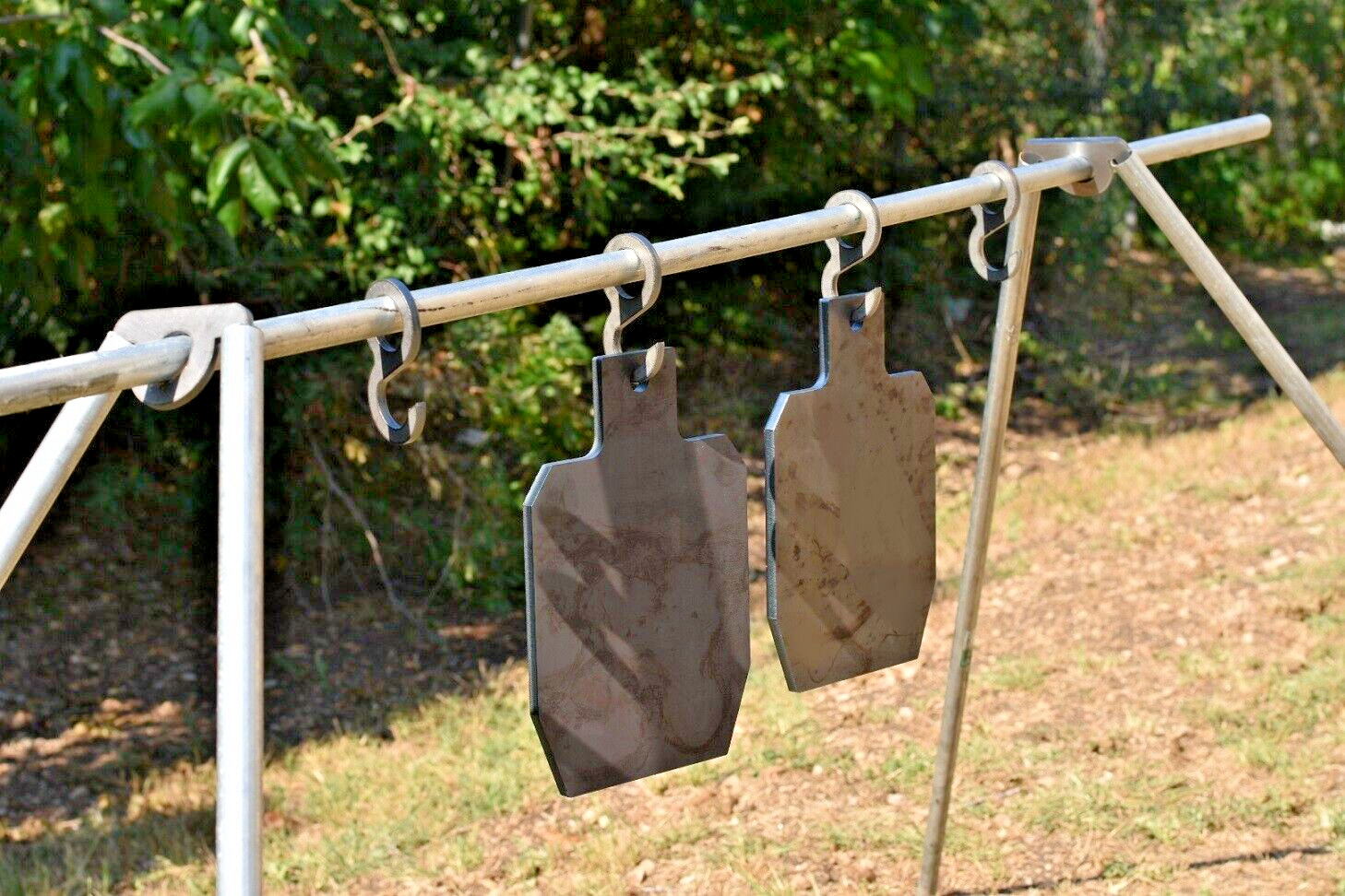 [SR] Steel Shooting Target Stand Brackets use with EMT Conduit / up to 1" Pipe