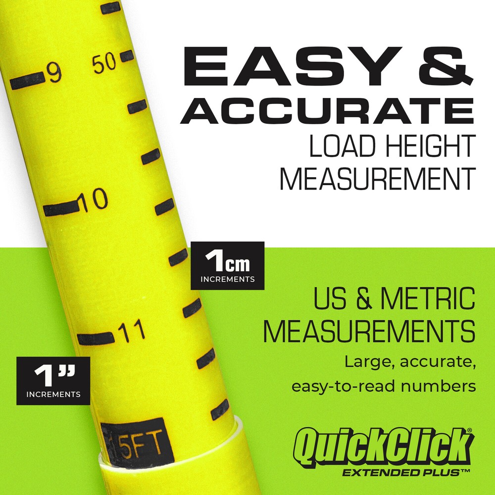 QuickClick Extended Plus Load Height Measuring Stick (Up to 20')