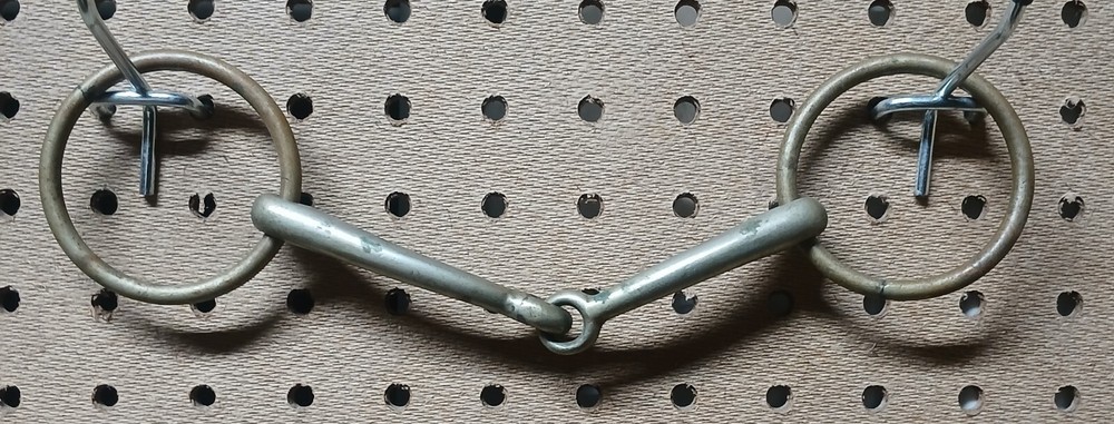 Never Rust England 5 1/4" Snaffle Bit Stainless Horse Bit