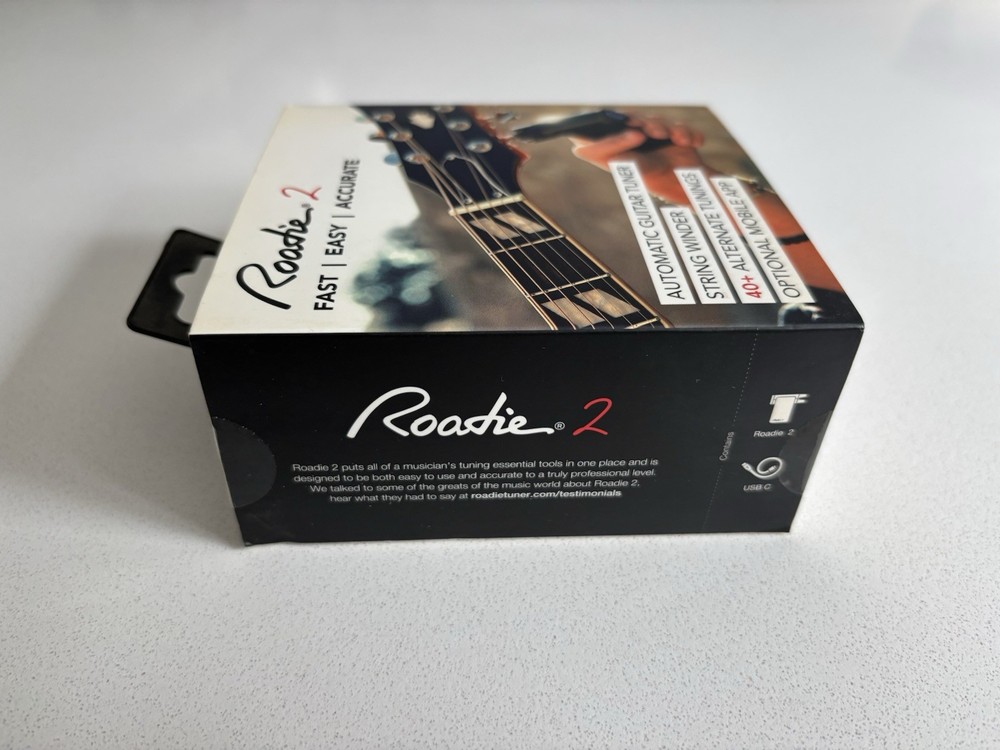 Roadie 2 Standalone Automatic Guitar Tuner String Winder Bluetooth NEW Sealed