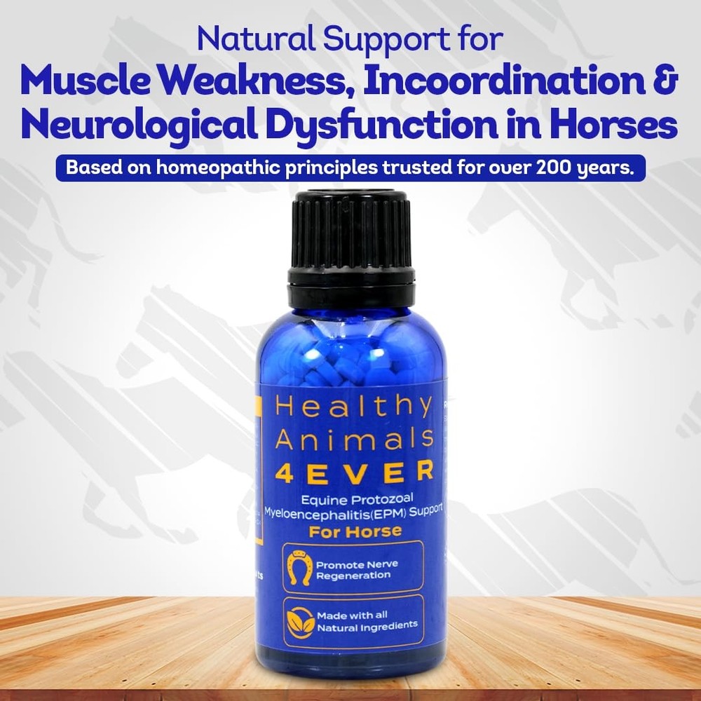 HA4E - Equine Protozoal Myeloencephalitis (EPM) Support - Reduces Weakness, A...
