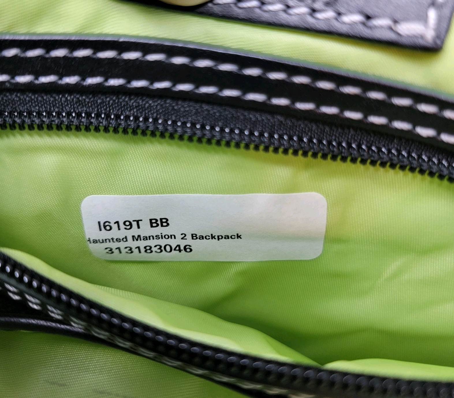 NWT Retired Dooney & Bourke Disney Haunted Mansion HM Portraits Backpack Bag