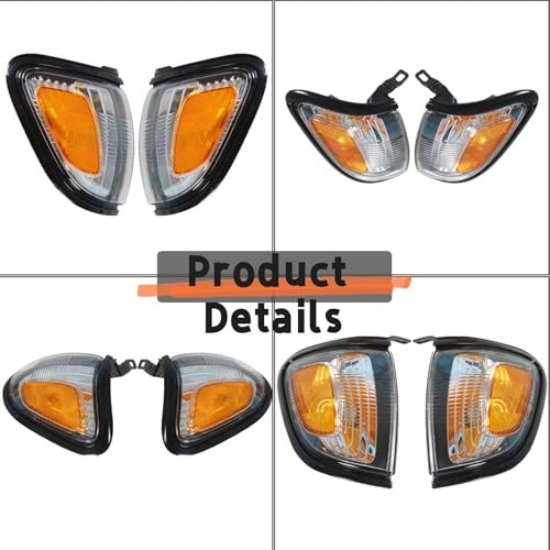 Replacement for Tacoma 2001-2004 Parking/Side Marker Light Assembly Pair