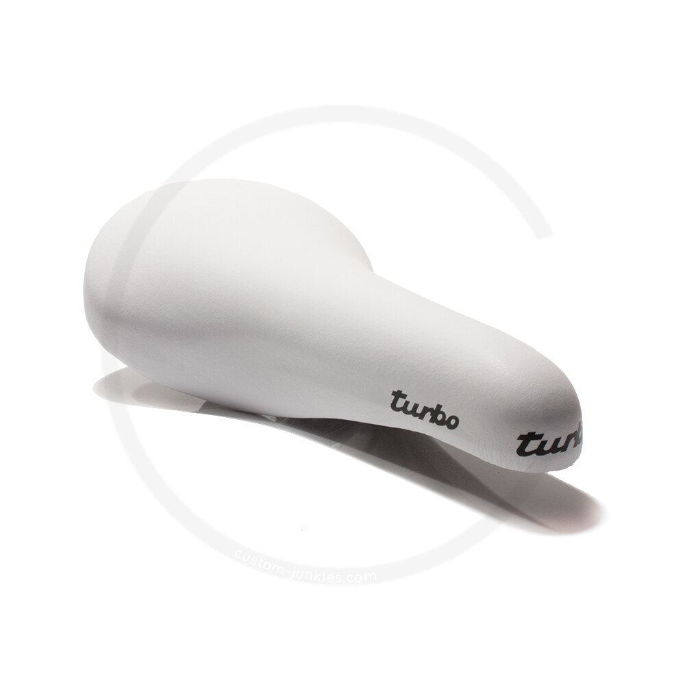 Selle Italia Turbo 1980 Saddle - Microfibre, white