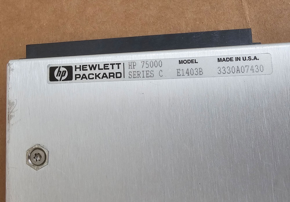 HP E1364-66201 Form C Switch VXI Card Module w/E1403B Series C-Size Adapter