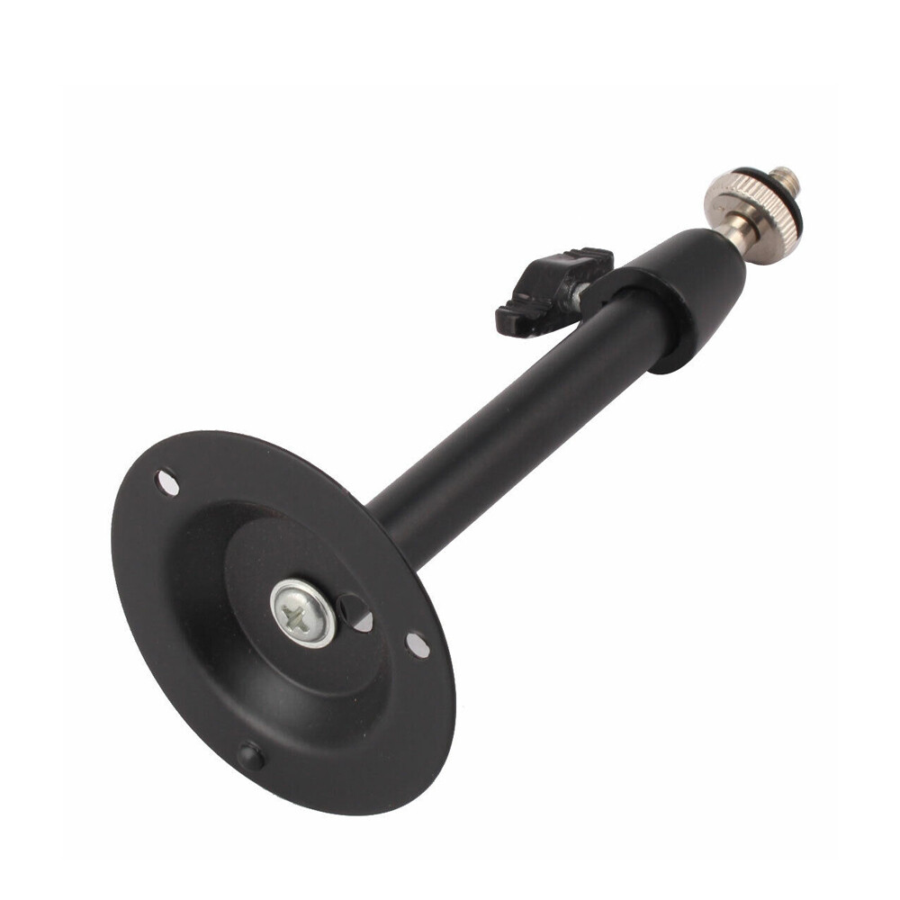 3Pcs Metal Security Housing Mount Bracket for CCTV Camera Black