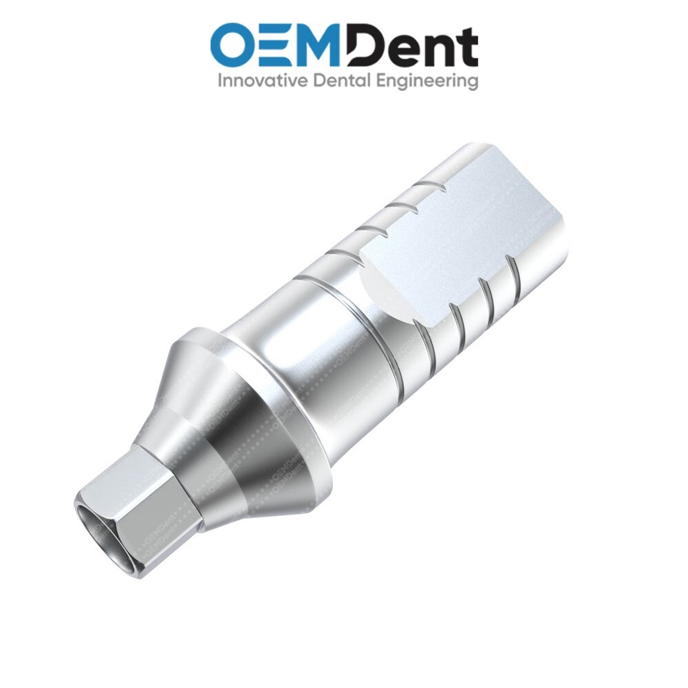 x5 Straight Shoulder Abutment Conical Connection NP Nobel Active®️ Compatible