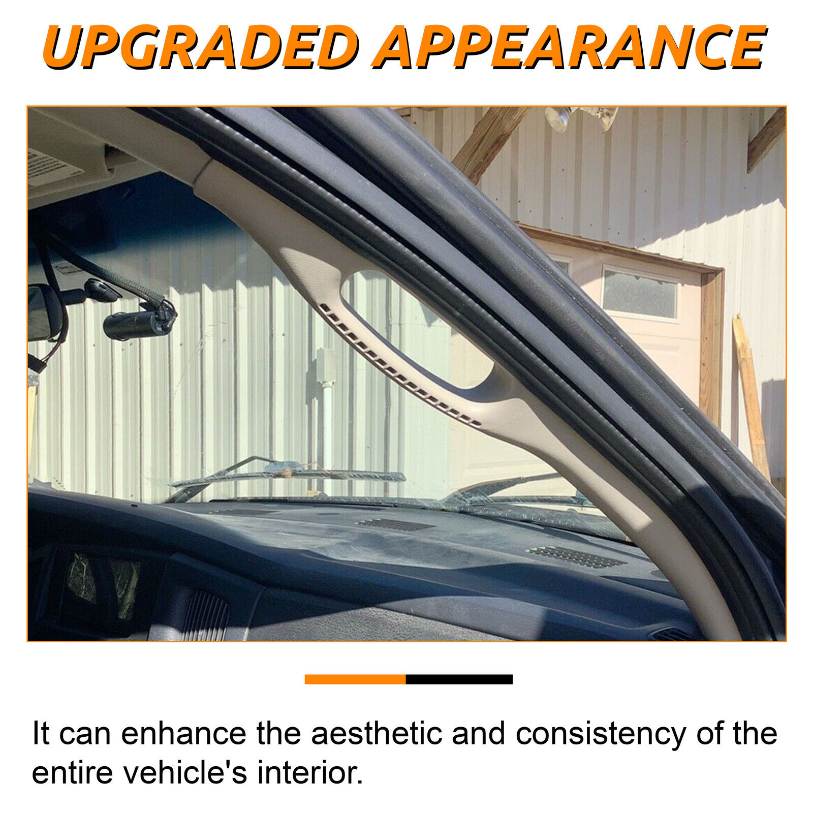 Front Right Side inside Grab Handle A Pillar Trim For 2002- 09 10 Ram 1500 2500