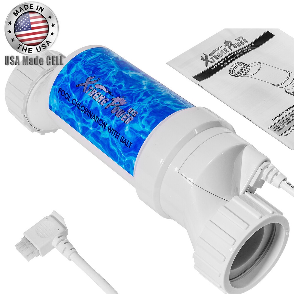 XtremepowerUS Universal Cell Plate Replacement Cell Salt Chlorination 25k Pool