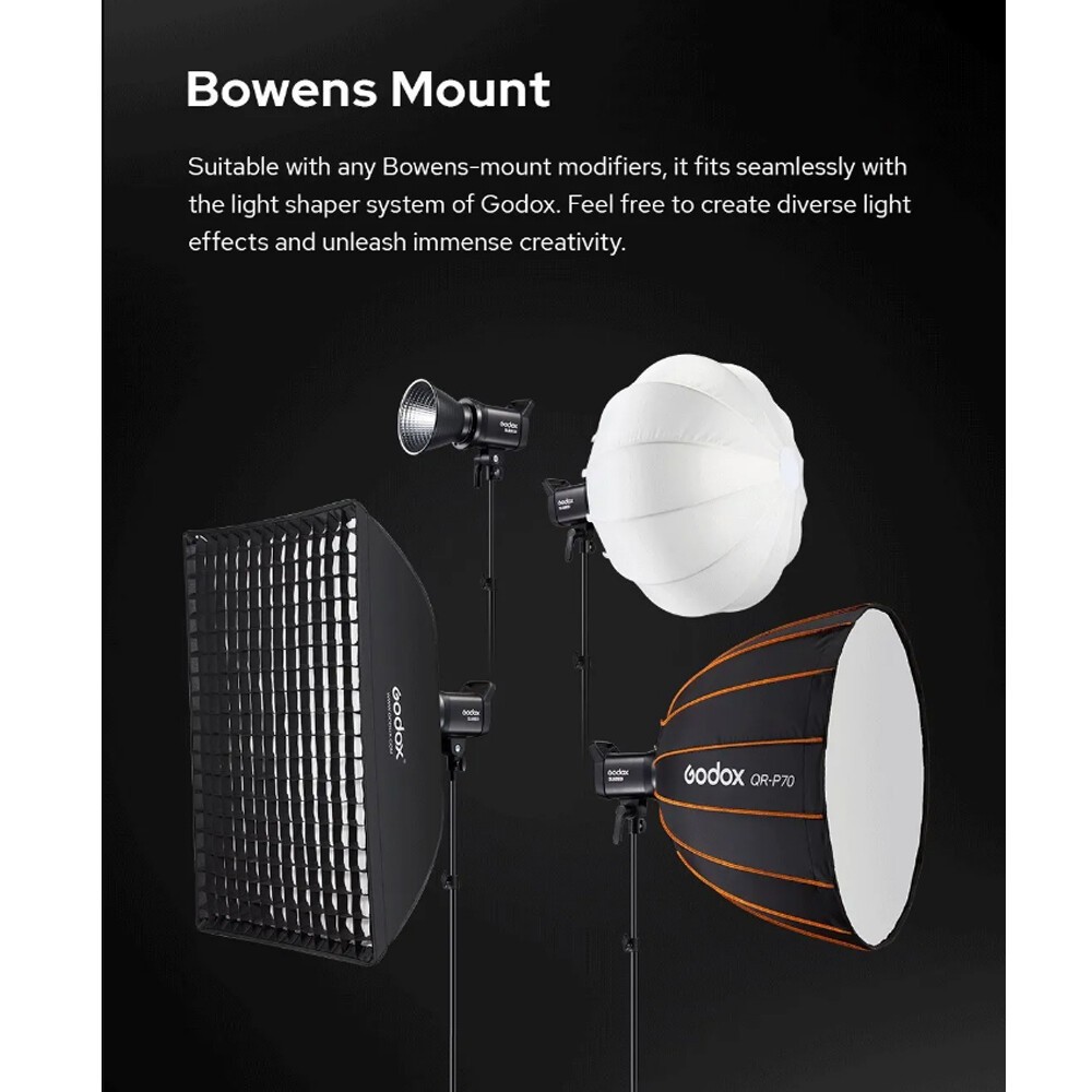 Godox SL60IID 70W LED Video Light Bluetooth App&2.4G Wireless Remote Control