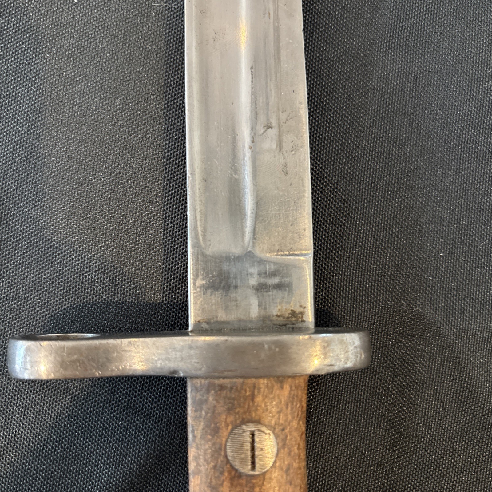 ORIGINAL SPANISH 1893 MAUSER BAYONET, SCABBARD 1894 Date Q5025 Artilleria Toledo