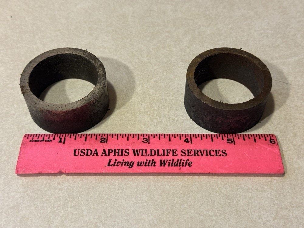 Two Magnets Vintage Round 2” Diameter