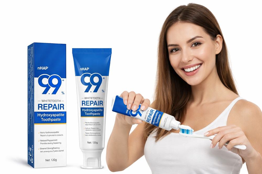9.9% Hydroxyapatite Toothpaste, 4.23 Oz Nano Hydroxyapatite Toothpaste for Ename