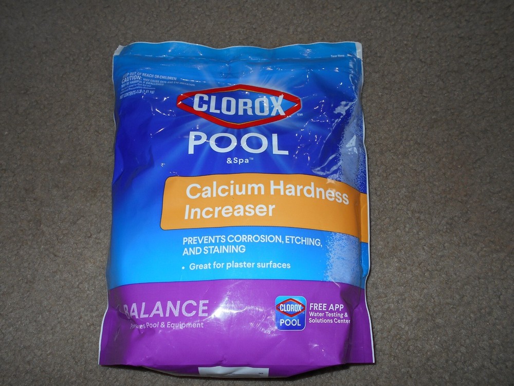 CLOROX Calcium Hardness Increaser 4LB, Granular 12204CLX New