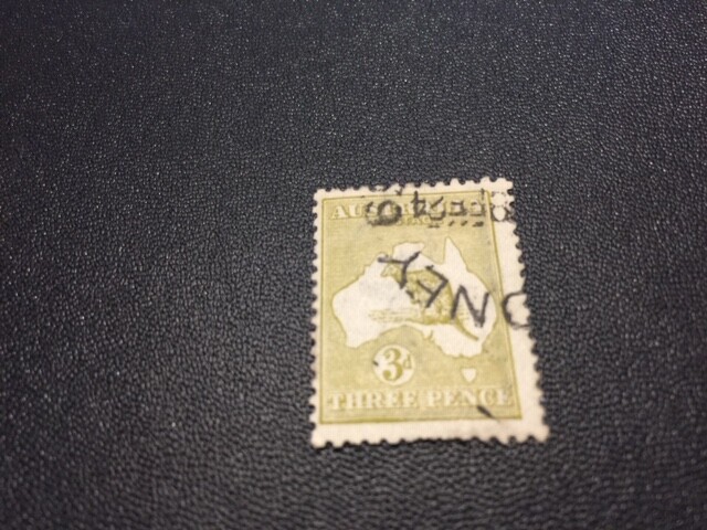 Australia stamp 47 used